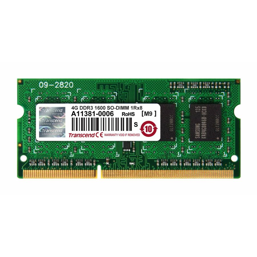Transcend 4GB DDR3 SDRAM Memory Module