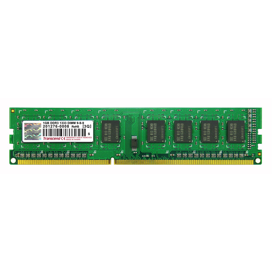 Transcend 1GB DDR3 SDRAM Memory Module