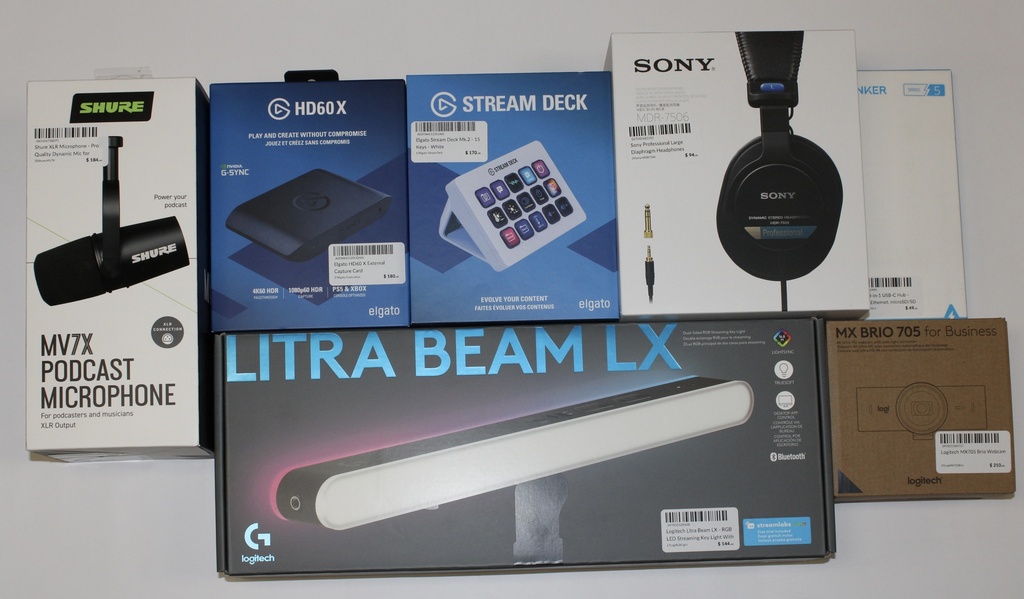 Pro Streaming Accessory Bundle w/ Capture Card