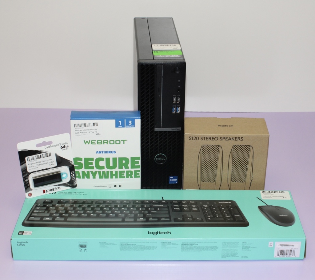 Refurbished Desktop Bundle (Includes Warranty)