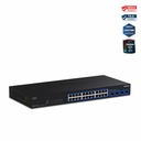 TRENDnet 28-Port Multi-Gig Switch, TEG-S50284, 24 2.5Gb RJ45 Ports, 4 x 10G SFP+ Ports, NDAA TAA Compliant, Lifetime Protection, 200Gbps Switch Capacity, Rack Mount Ready, Black