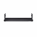 StarTech Under Desk Cable Management Tray, Length Adjustable, Clamp-On Installation, No Drilling Required, Black