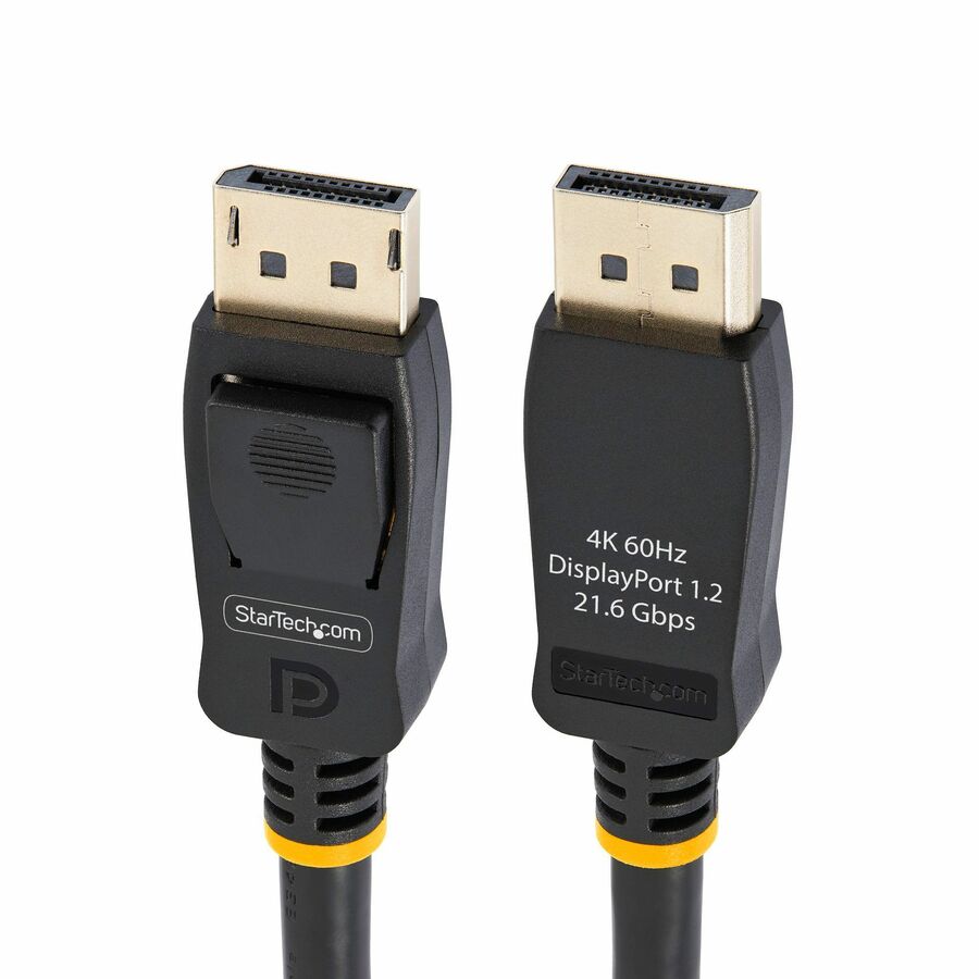 StarTech 10ft (3m) VESA Certified DisplayPort Cable - 10 Pack - DisplayPort 1.2 Cable with Latches, 4K 60Hz UHD - Latching DP Connectors