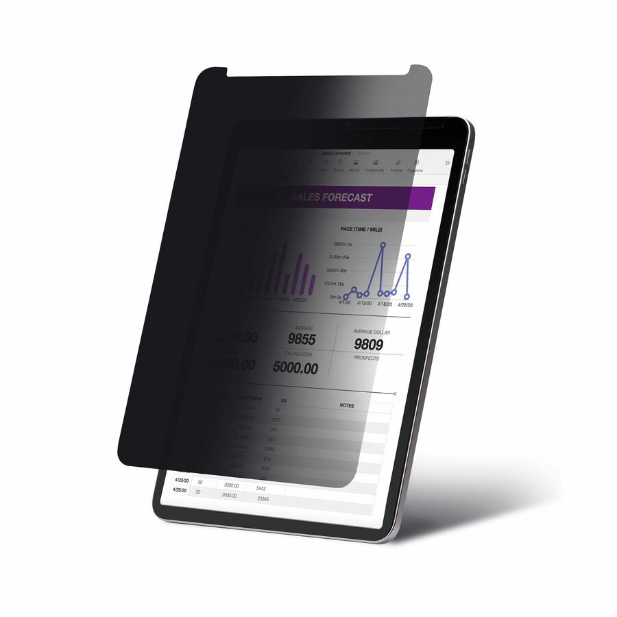 StarTech 4-Way Privacy Screen For 12.9-inch iPad Pro, 3rd Gen and Up, Portrait/Landscape, Touch-Enabled, +/- 30 Deg. View, Anti-Glare