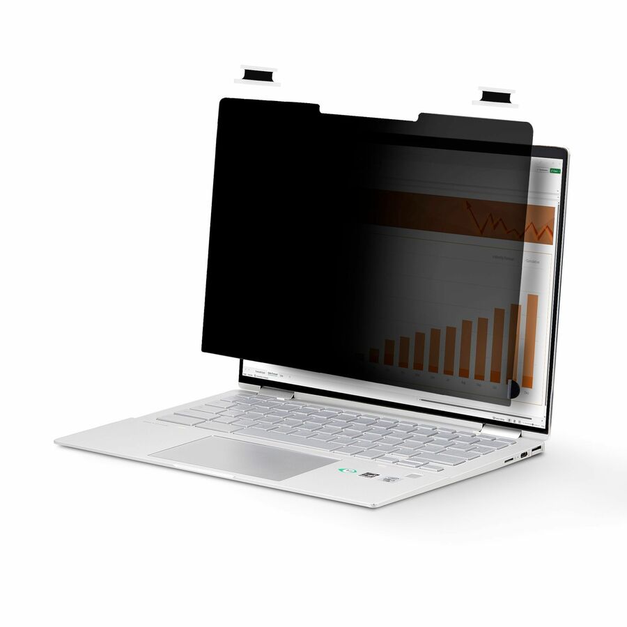 StarTech 14-inch 16:10 Flip-Over Privacy Screen w/Touch, Anti-Glare Privacy Filter, Laptop Monitor Screen Protector, Blue Light Filter