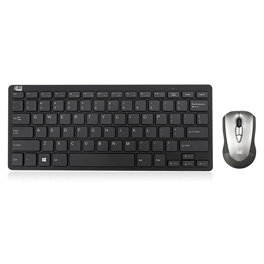 Adesso Air Mouse Mobile With Compact Keyboard