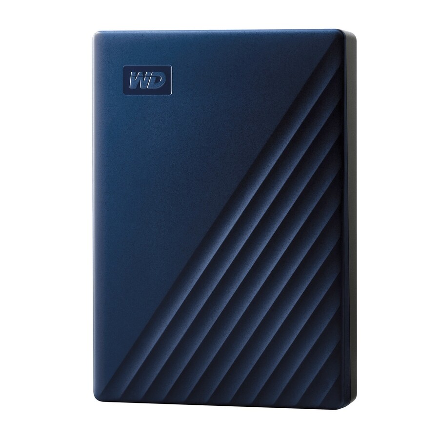 WD My Passport for Mac WDBA2F0050BBL 5 TB Portable Hard Drive - External - Midnight Blue
