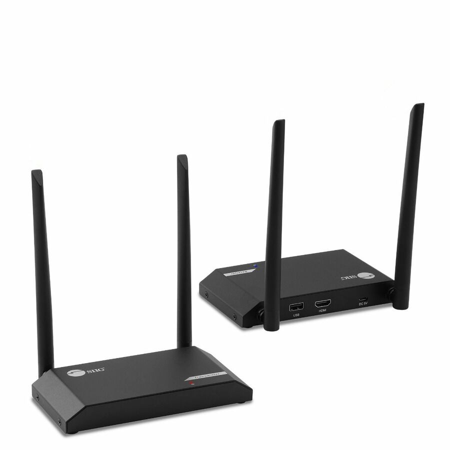 SIIG Full HD Wireless HDMI KVM Extender with Loopout - 1080p up to 500ft