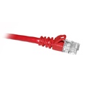 ENET Cat6 Red 4 Foot Patch Cable with Snagless Molded Boot (UTP) High-Quality Network Patch Cable RJ45 to RJ45 - 4Ft