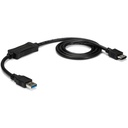 StarTech.com USB 3.0 to eSATA HDD / SSD / ODD Adapter Cable - 3ft eSATA Hard Drive to USB 3.0 Adapter Cable - SATA 6 Gbps - Add an eSATA storage device through a USB 3.0 port on your laptop or desktop - Hard Drive Cable Adapter - Hard Drive Cable to USB - USB 3.0 to eSATA Adapter - USB to eSATA Adapter - USB to eSATA Cable - eSATA to USB 3.0 cable - eSATA Adapter Cable