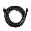 Rocstor Premium 25ft 4K High Speed HDMI to HDMI M/M Cable - Ultra HD HDMI 2.0 Supports 4k x 2k at 60Hz with resolutions up to 3840x2160p and 18Gbps Bandwidth - HDMI 2.0 to HDMI 2.0 Male/Male - HDMI 2.0 for HDTV, DVD Player - 25ft (7.6m) - 1 Retail Pack - 1 x HDMI Male - 1 x HDMI Male - Gold Plated Connectors - Shielding - Black - HDMI CABLE ULTRA HD 4Kx2K - HDMI for Audio/Video Devi SUPPORT 3D 4K2K 60HZ 18GBPS