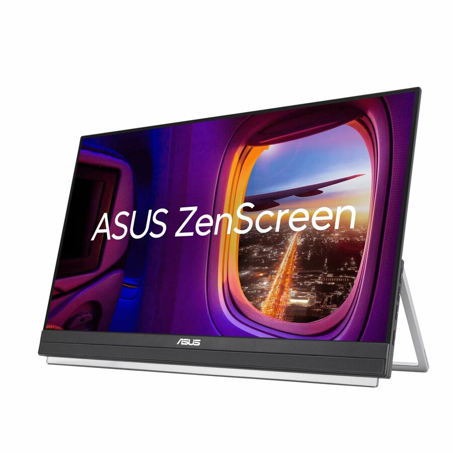 Asus ZenScreen MB229CF 22" Class Full HD LED Monitor - 16:9 - 21.5" Viewable - In-plane Switching (IPS) Technology - LED Backlight - 1920 x 1080 - 16.7 Million Colors - Adaptive Sync - 250 Nit - 5 ms - 100 Hz Refresh Rate - Speakers - HDMI