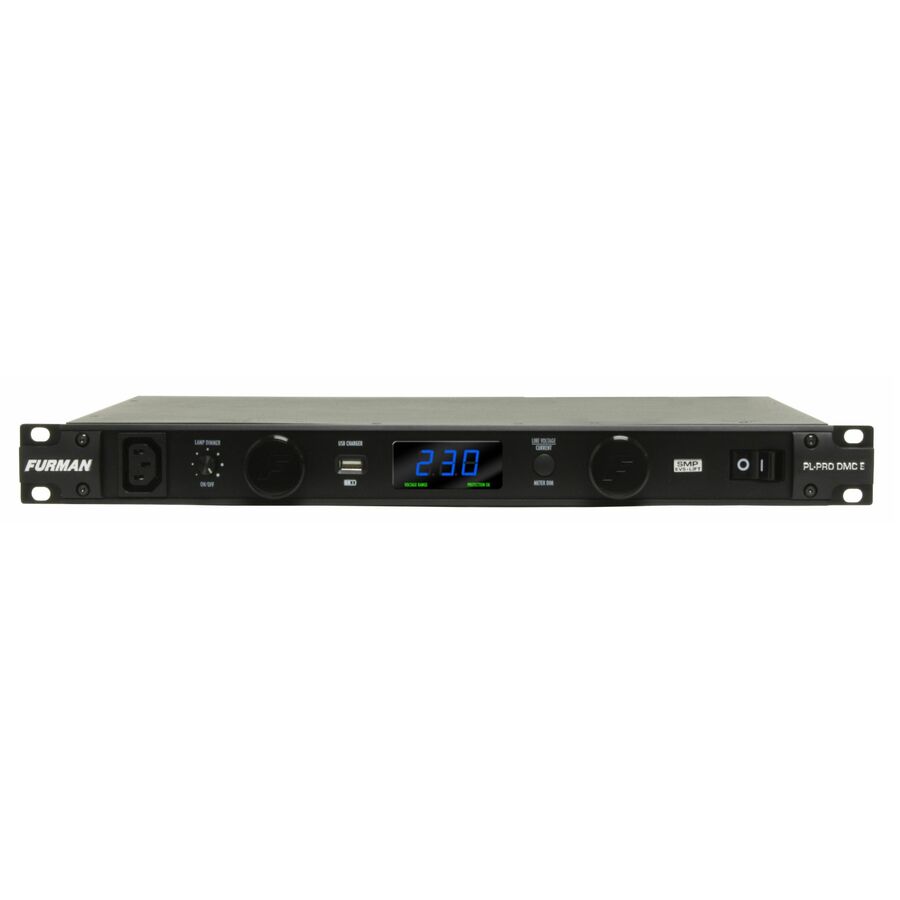 Furman 16A Power Conditioner with Lights, Volt/Ammeter, 220V-240V Export