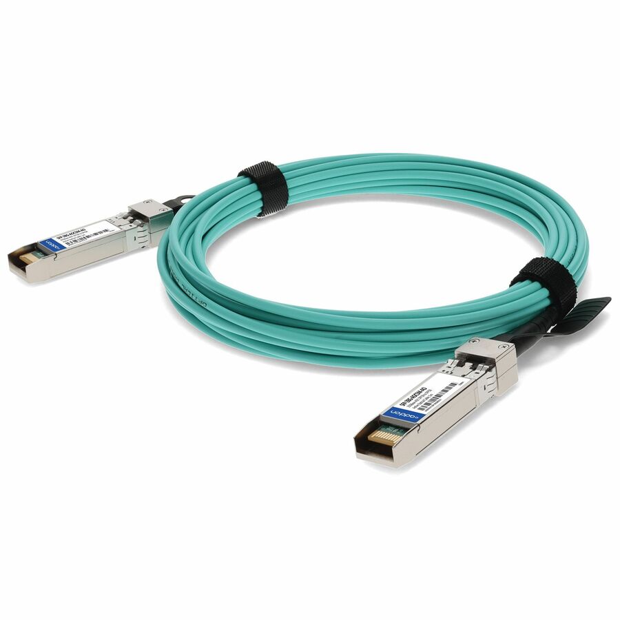 AddOn MSA and TAA Compliant 25GBase-AOC SFP28 Active Optical Cable (850nm, MMF, 5m)