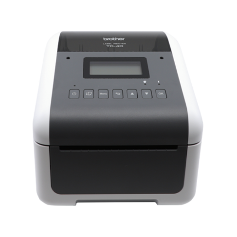 Brother TD-4550DNWB Desktop Direct Thermal Printer - Monochrome - Label Print - USB - Serial - Bluetooth - Wireless LAN
