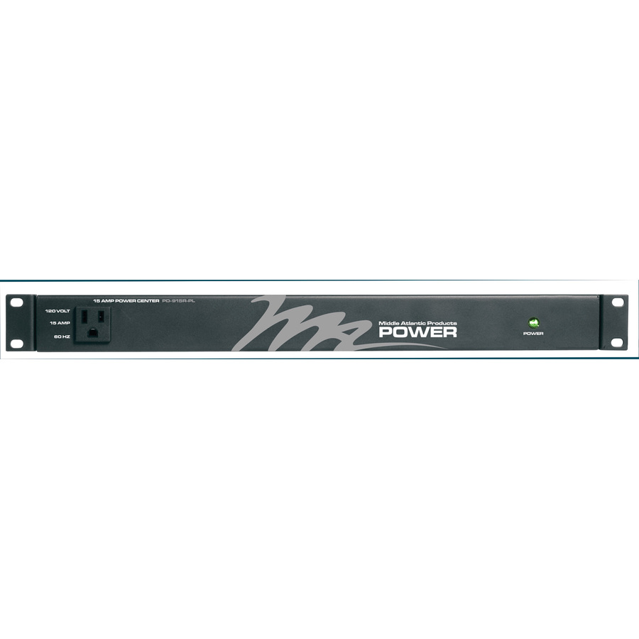 Middle Atlantic PD Rack Mount Power Distribution Unit - 15 Amp, 9 Outlet Rack Mount PDU