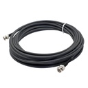 AddOn 32.8ft BNC (Male) to BNC (Male) Black Coaxial Simplex Plenum-Rated Copper Patch Cable