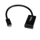 StarTech Mini DisplayPort to HDMI Adapter, Active Mini DP to HDMI Video Converter for Monitor/Display, 4K 30Hz, mDP to HDMI Adapter