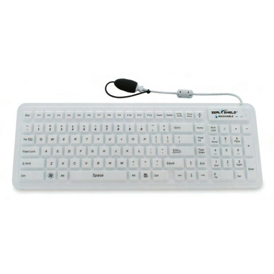 Seal Shield Glow 2 Waterproof Keyboard Backlit Magnetic Backing