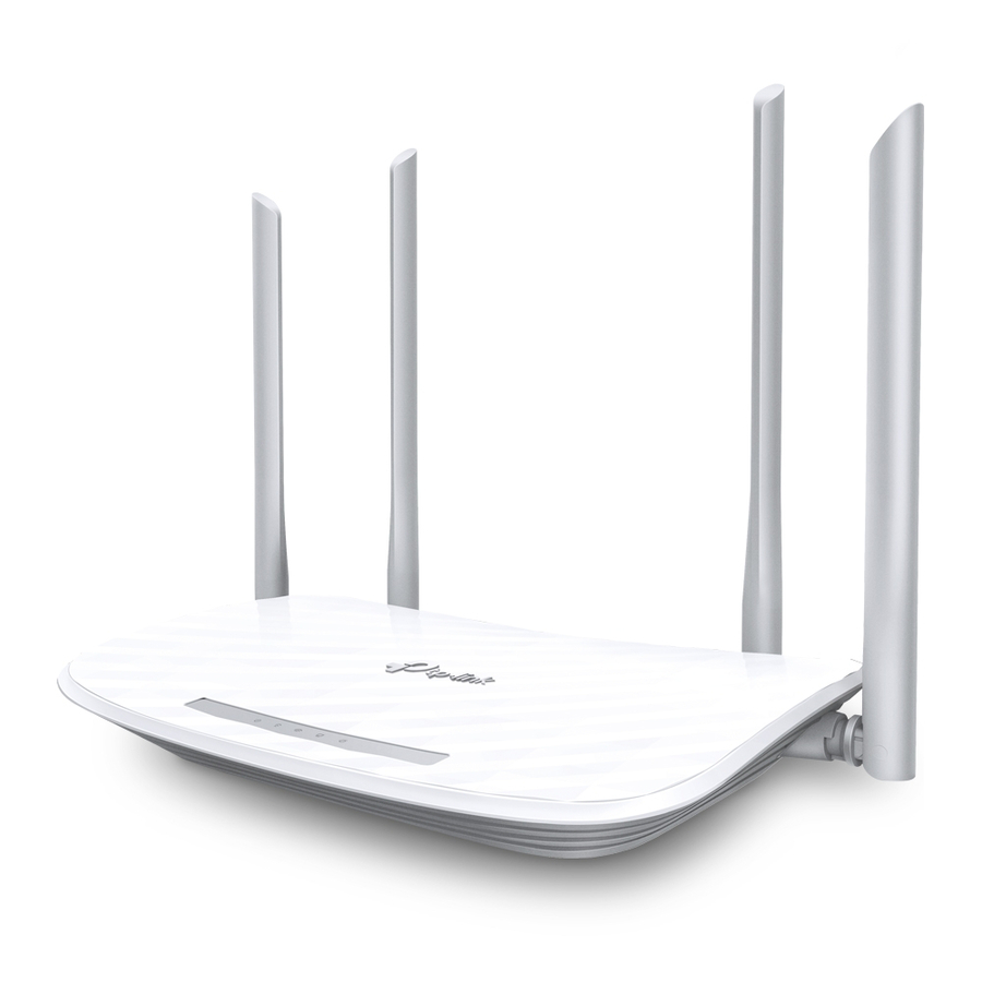 TP-Link Archer A54 - Dual Band Wireless Internet Router - AC1200 WiFi Router - 4 x 10/100 Mbps Fast Ethernet Ports - Supports Guest WiFi - Access Point Mode - IPv6 and Parental Controls