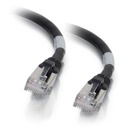 C2G-5ft Cat6a Snagless Shielded (STP) Network Patch Cable - Black