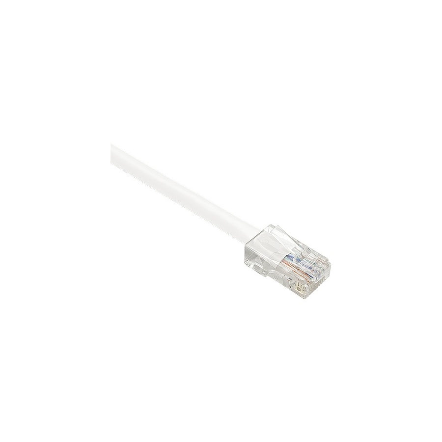 Unirise Cat.5e Patch UTP Network Cable - 3 ft Category 5e Network Cable for Network Device - First End: 1 x RJ-45 Network - Male - Second End: 1 x RJ-45 Network - Male - Patch Cable - White