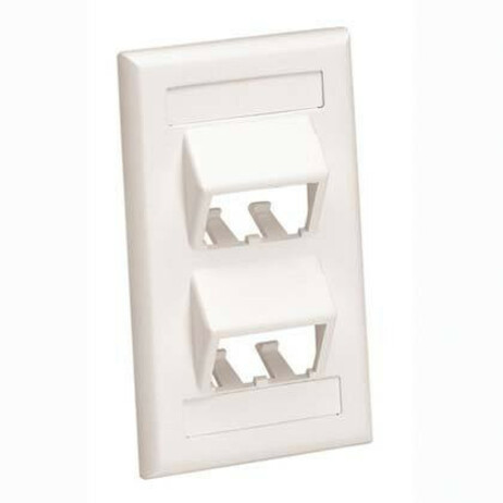 Panduit Classic CFPSL6WHY Faceplate