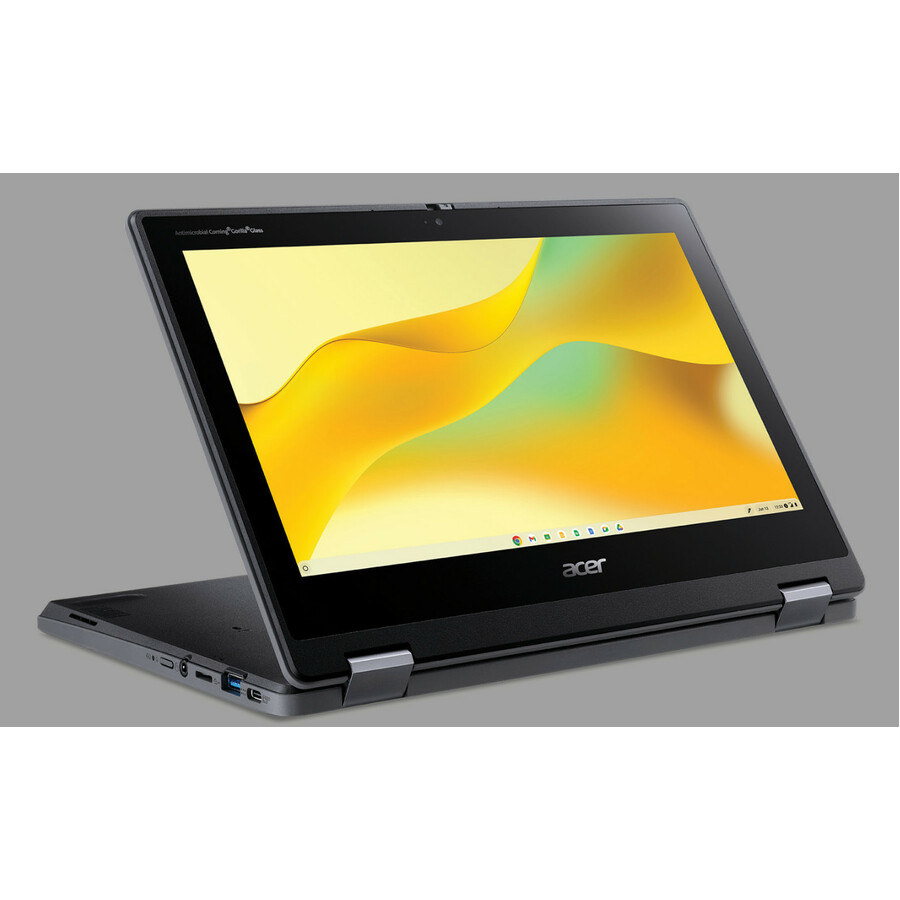 Acer Chromebook Spin 511 R756T R756T-C9PB 11.6" Touchscreen Convertible 2 in 1 Chromebook - HD - 60 Hz - Intel N-Series N100 - 8 GB - 64 GB Flash Memory - English (US) Keyboard - Shale Black