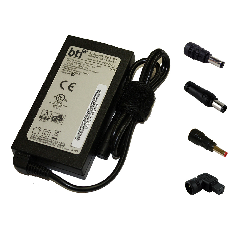 BTI DELL65W-S-UNIV AC ADAPTER 19V 65W 1XRN1, 6TM1C, JNKWD CHROMEBOOK 11 3120, CHROMEBOOK 11 3180, CHROMEBOOK 11 CB1C13, INSPIRON 5720, LATITUDE E6430