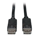 Eaton Tripp Lite Series DisplayPort 1.4 Cable with Latching Connectors, 8K (M/M), Black, 3 ft. (0.9m)