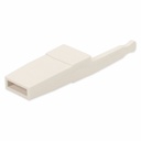 AddOn QSFP Parking Adapter, LC or MPO Connector Compatibility Duplex/Simplex w/Dust Covers, 12 Piece