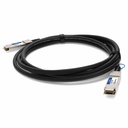 AddOn Dell® DAC-Q28-100G-0-5M Compatible TAA Compliant 100GBase-CU QSFP28 Direct Attach Cable (Passive Twinax, 0.5m)