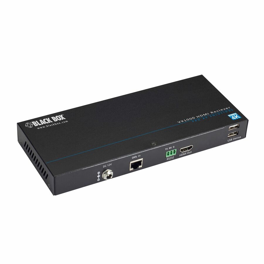Black Box VX1000 Series Extender - 4K, HDMI, CATx, USB