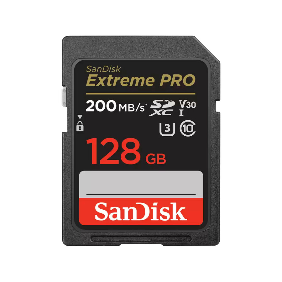 SanDisk Extreme PRO 128 GB Class 10/UHS-I (U3) V30 SDXC