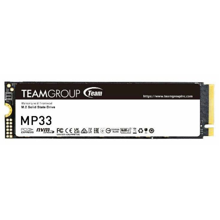 Team MP33 2 TB Solid State Drive - M.2 2280 Internal - PCI Express NVMe (PCI Express NVMe 3.0 x4) - Blue, Black