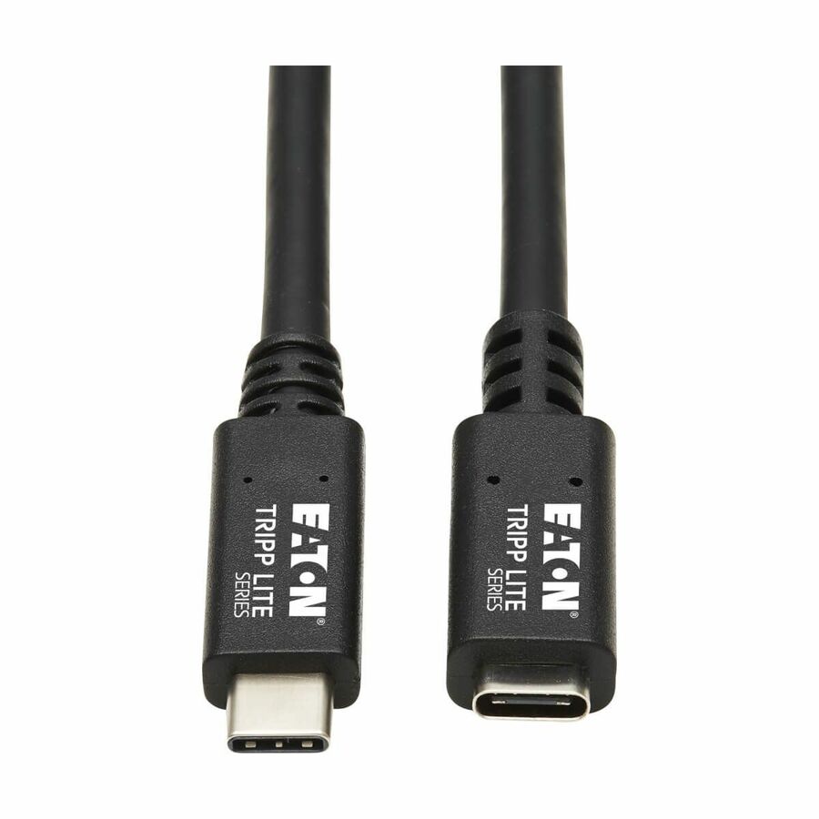 Tripp Lite by Eaton USB-C Extension Cable (M/F) - USB 3.2 Gen 1 (5 Gbps) Thunderbolt 3 Compatible Black 6 ft. (1.83 m)
