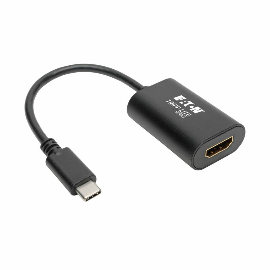 Eaton Tripp Lite Series USB-C to HDMI Adapter (M/F) - 4K 60 Hz, HDCP 2.2, Black