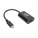 Eaton Tripp Lite Series USB-C to HDMI Adapter (M/F) - 4K 60 Hz, HDCP 2.2, Black