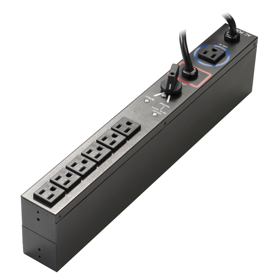 Eaton Basic Rack PDU HotSwap MBP 2U 110-125V 16A 1.92 kW 5-20P and 6 5-20R