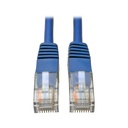 Tripp Lite by Eaton Cat5e 350 MHz Molded (UTP) Ethernet Cable (RJ45 M/M) PoE - Blue 10 ft. (3.05 m)