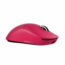 Logitech G PRO X SUPERLIGHT 2c wireless gaming mouse, 51 g pro-grade compact mouse with 5 programmable buttons, USB-C charging, 44K DPI sensor, up to 8 kHz polling for PC/Mac, Pink