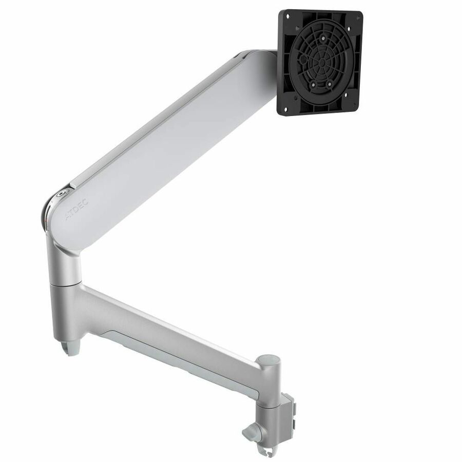 Atdec Mounting Arm for Monitor, Curved Screen Display - Silver - Horizontal/Vertical