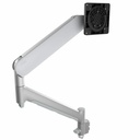 Atdec Mounting Arm for Monitor, Curved Screen Display - Silver - Horizontal/Vertical