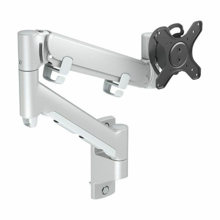Atdec Mounting Arm for Monitor, Curved Screen Display, All-in-One Computer, Display - Silver - Landscape/Portrait