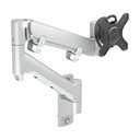 Atdec Mounting Arm for Monitor, Curved Screen Display, All-in-One Computer, Display - Silver - Landscape/Portrait