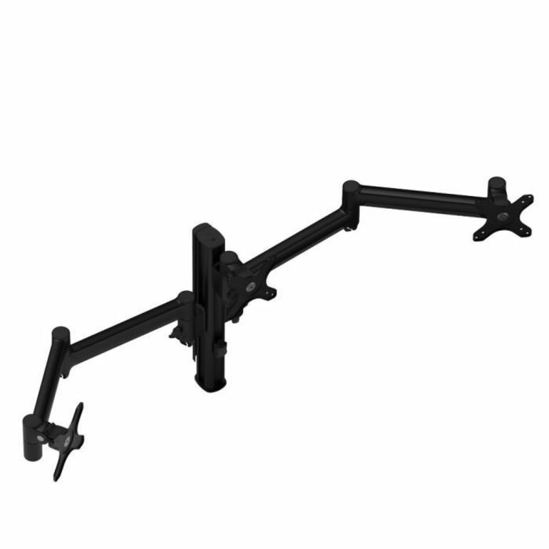 Atdec Mounting Arm for Monitor, Display, LCD Display, Flat Panel Display, Curved Screen Display - Black - Landscape/Portrait