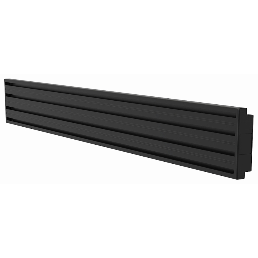 Atdec Rail Mount for Display Screen, Mounting Bracket, A/V Equipment, Digital Signage Display - Black
