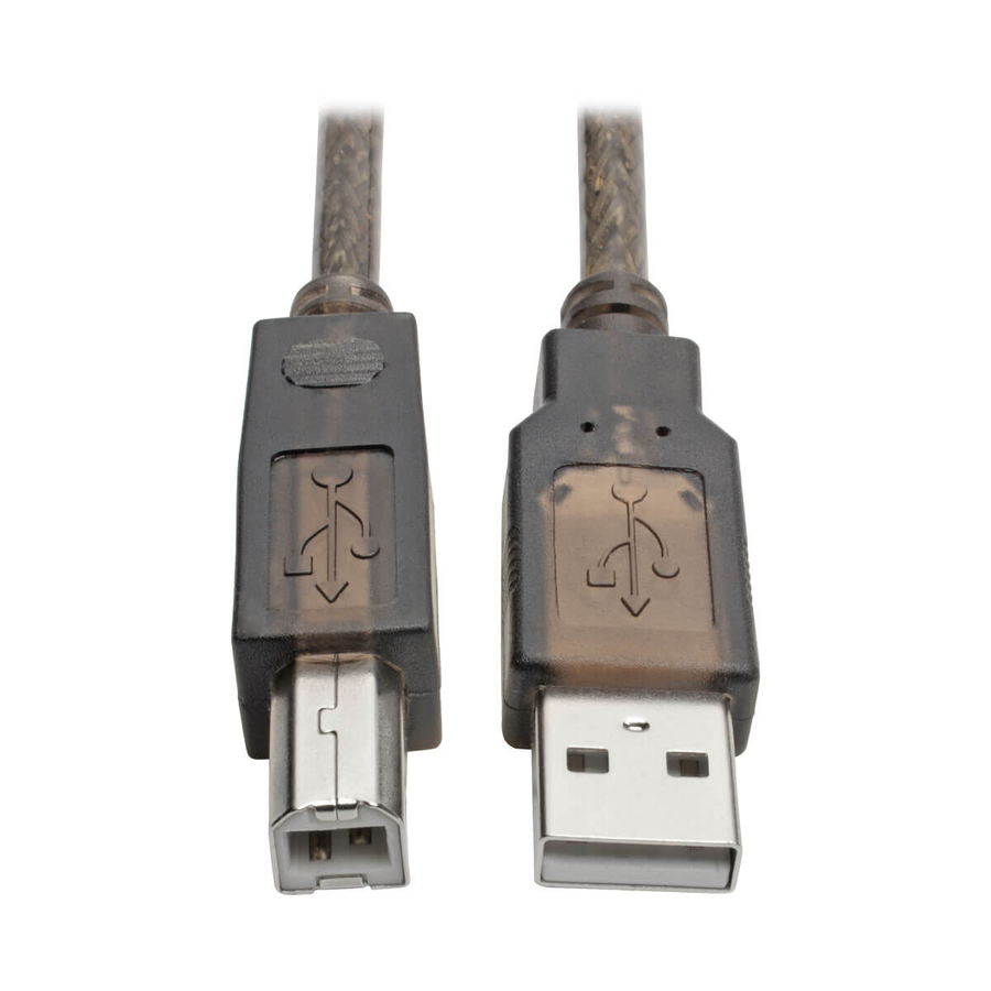 Eaton Tripp Lite Series USB 2.0 A to B Active Repeater Cable (M/M), 30 ft. (9.14 m)