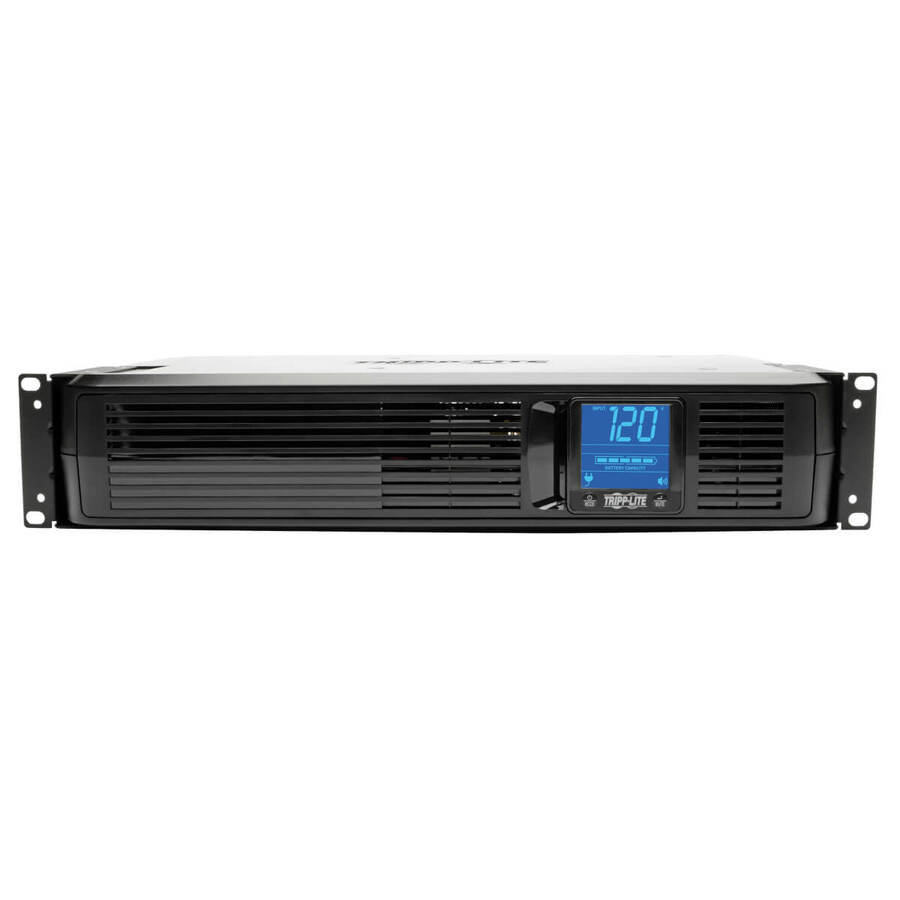 Tripp Lite by Eaton UPS SmartPro LCD 120V 1200VA 700W Line-Interactive UPS AVR 2U Rack/Tower LCD USB DB9 Serial 8 Outlets