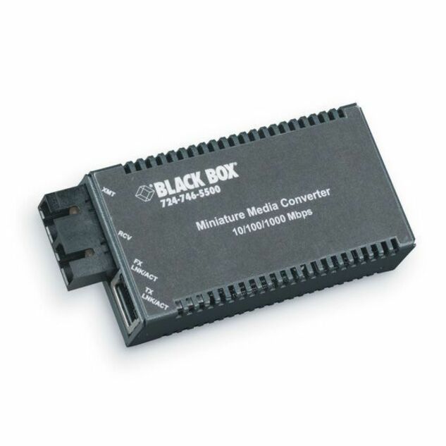 Black Box MultiPower Miniature Transceiver/Media Converter